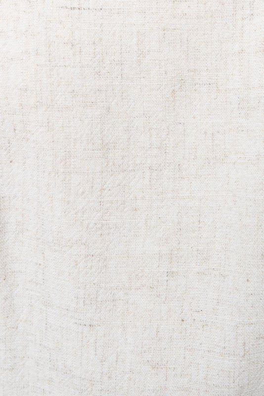 Kit Linen Mix 2 Pocket Short Sleeve Resort Shirt - Natural - Bascora