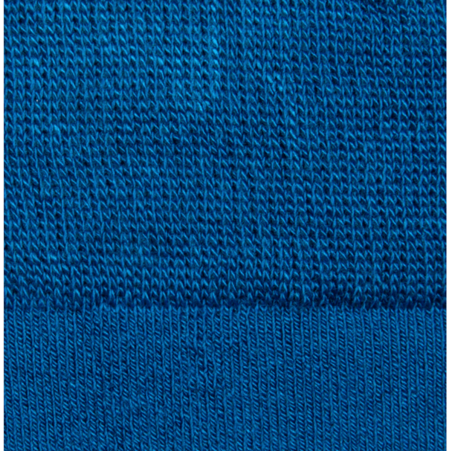 Knee-High Bamboo Socks, Welly Socks Blue - Bascora