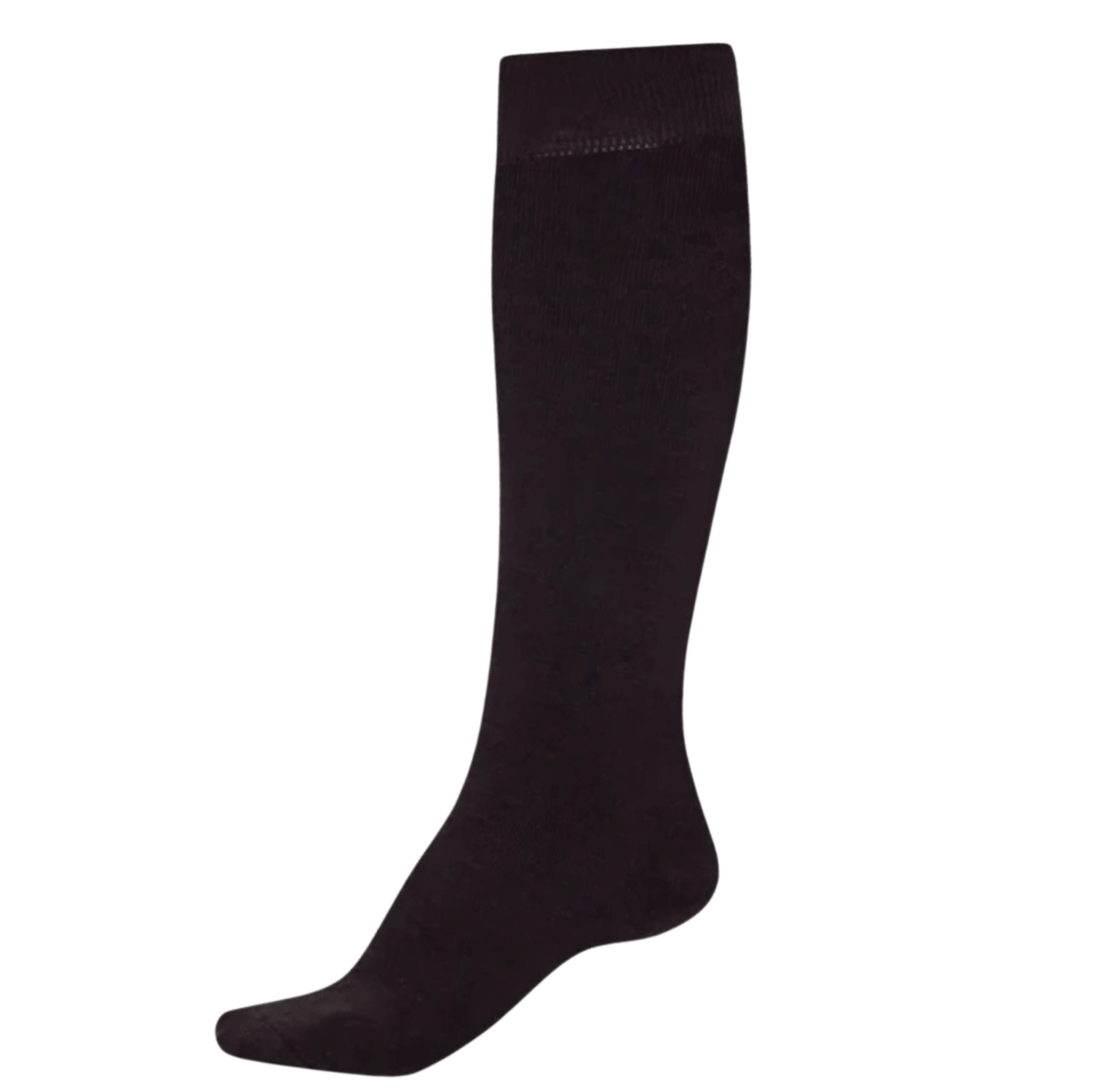 Knee-High Bamboo Thermal Socks - Wellington Boots Socks Organic Thermal - Black - Bascora