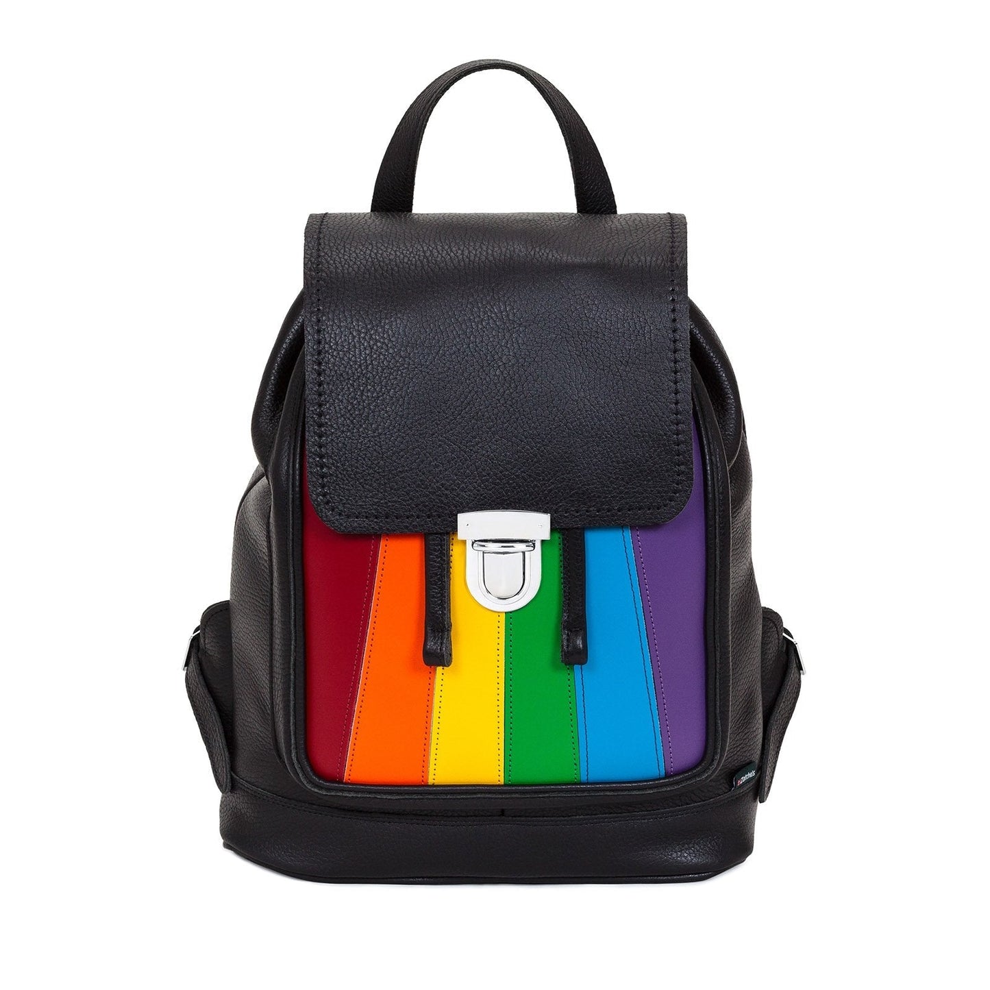 Leather Backpack - Pride Rainbow - Bascora