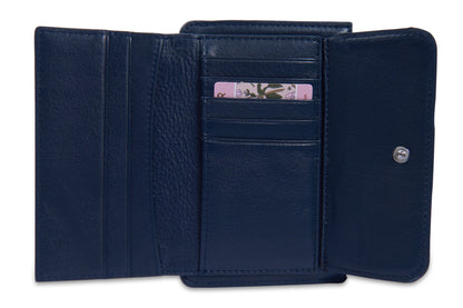Marion Bifold Leather Wallet - Bascora