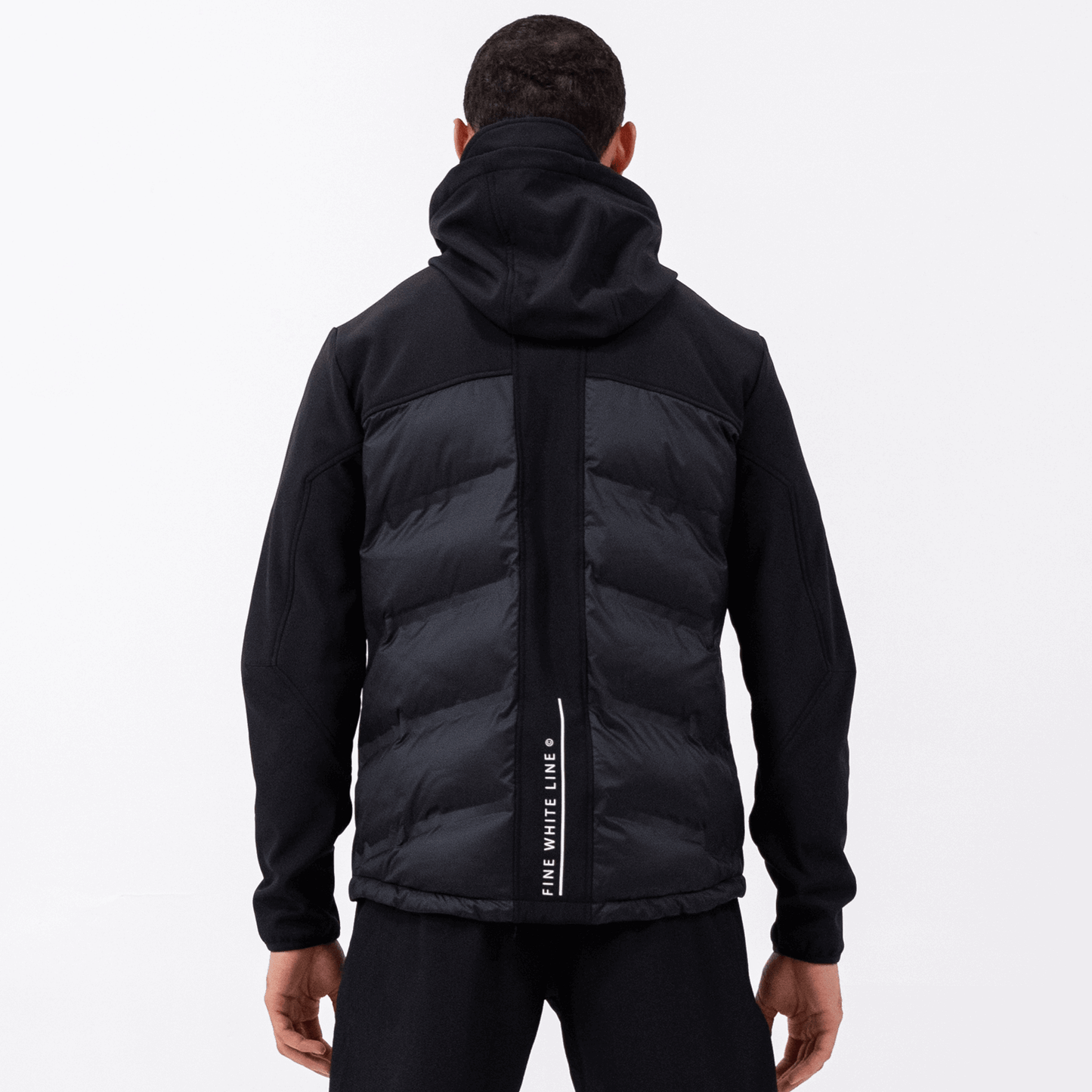 Men's Black Satellite Jacket - Bascora