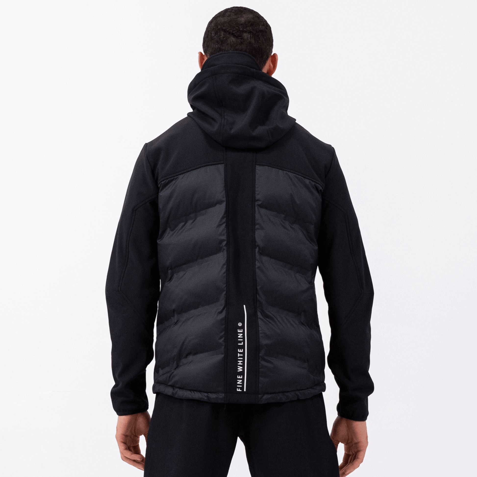 Men's Black Satellite Jacket - Bascora