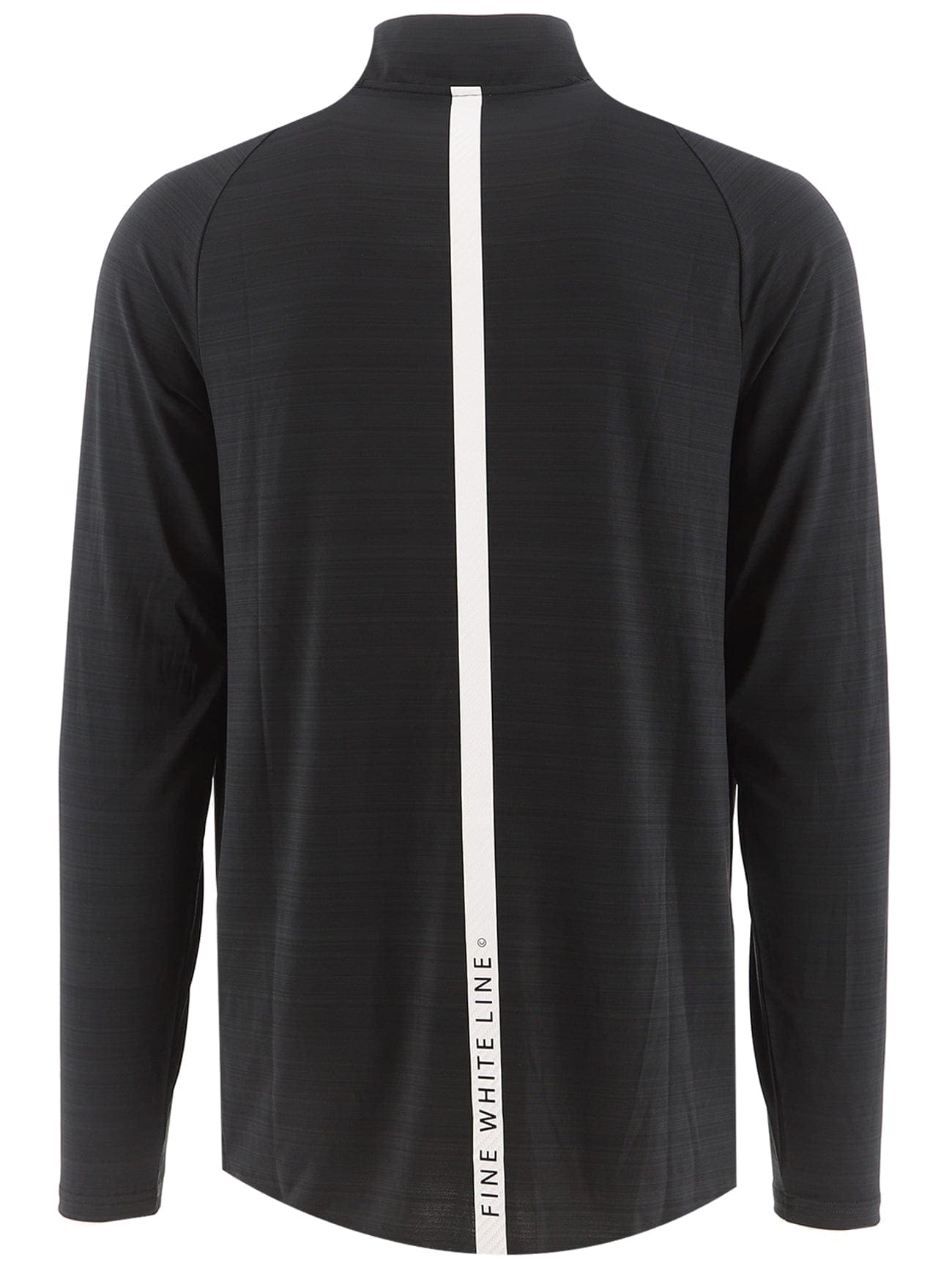Men's Comet Black 1/4 Zip Jacket - Bascora