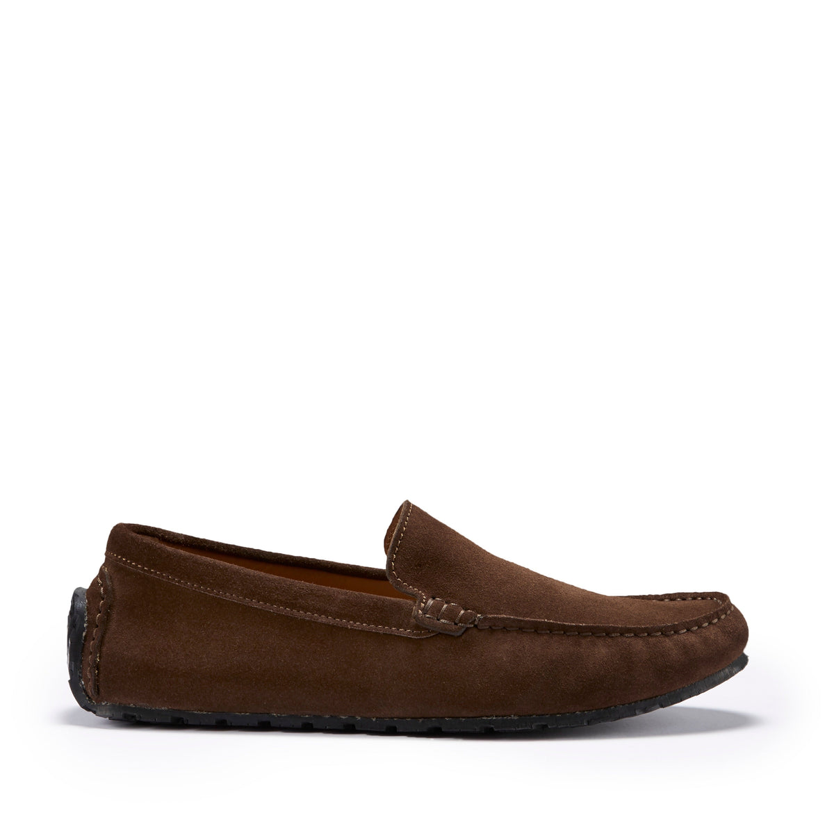 Hugs & Co. Men's Brown Suede TS1 Driving Loafers