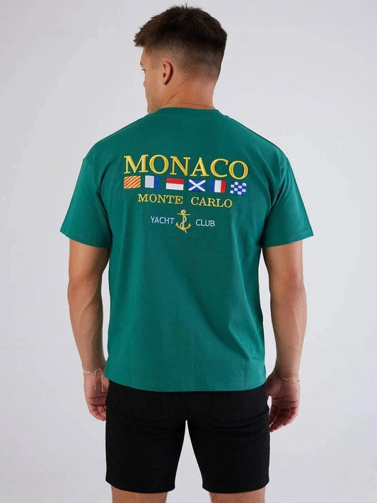 Monaco T-Shirt – Green - Bascora