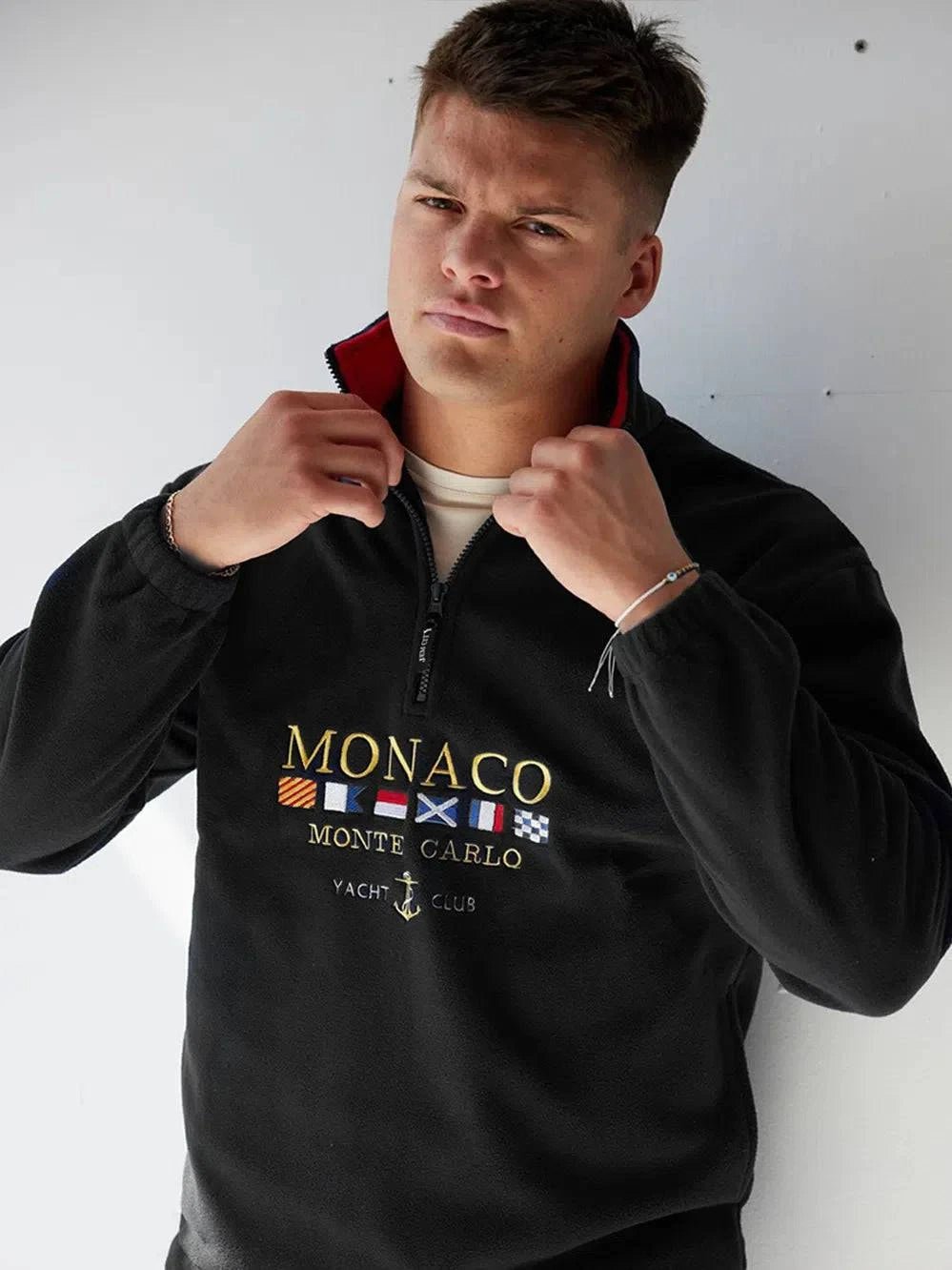 Monaco Vintage Fleece – Black - Bascora