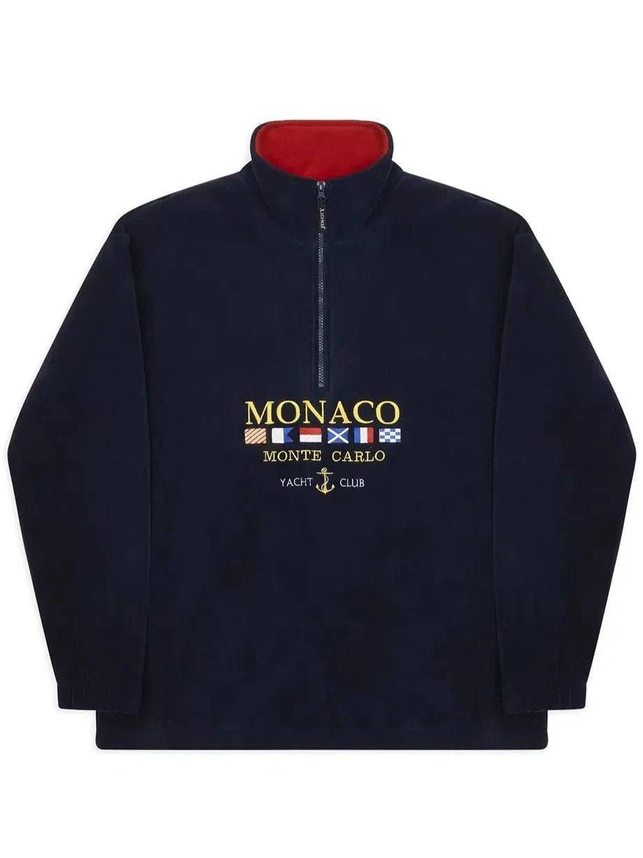Monaco Vintage Fleece – Navy - Bascora