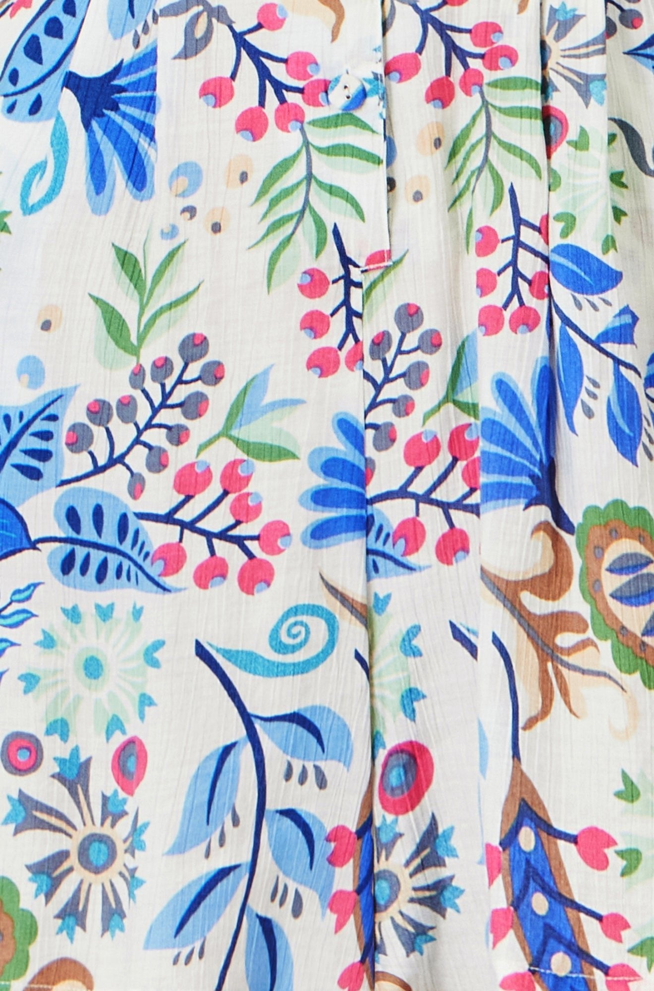 Multicolour Paisley Retro Print Playsuit - Bascora