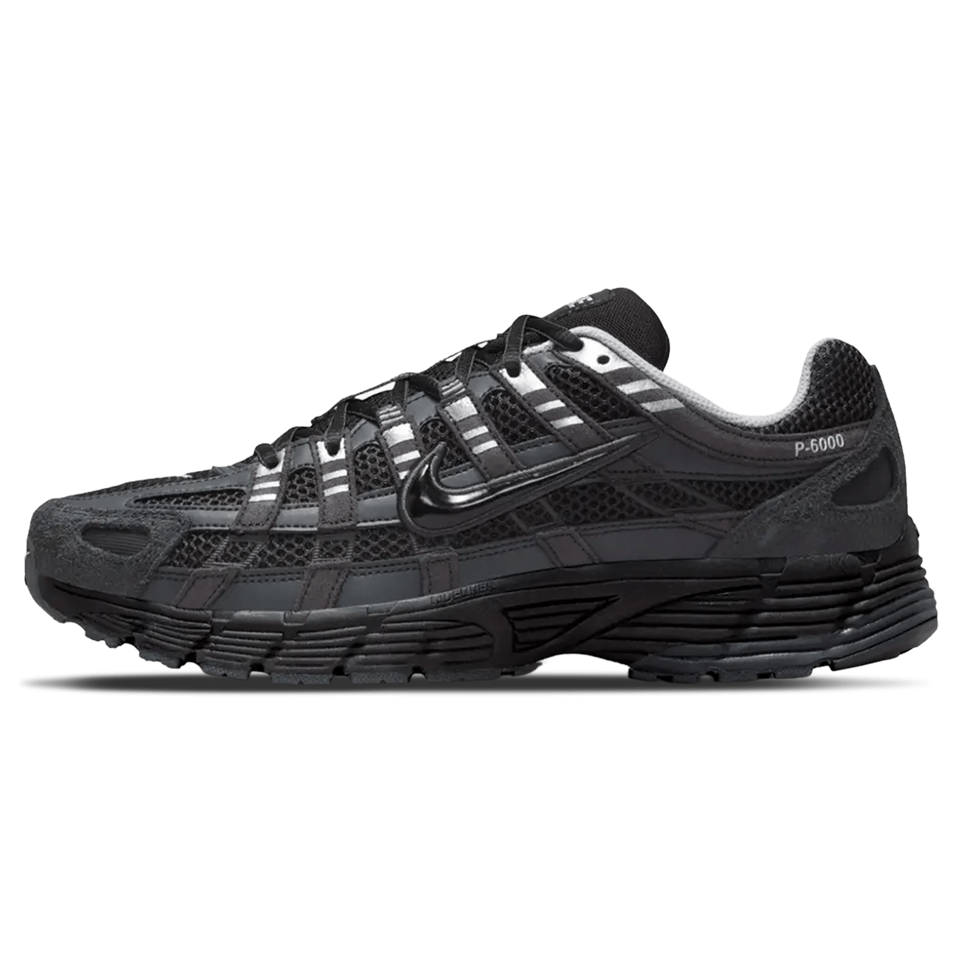 Nike P-6000 'Suede Anthracite Metallic Silver' - Bascora