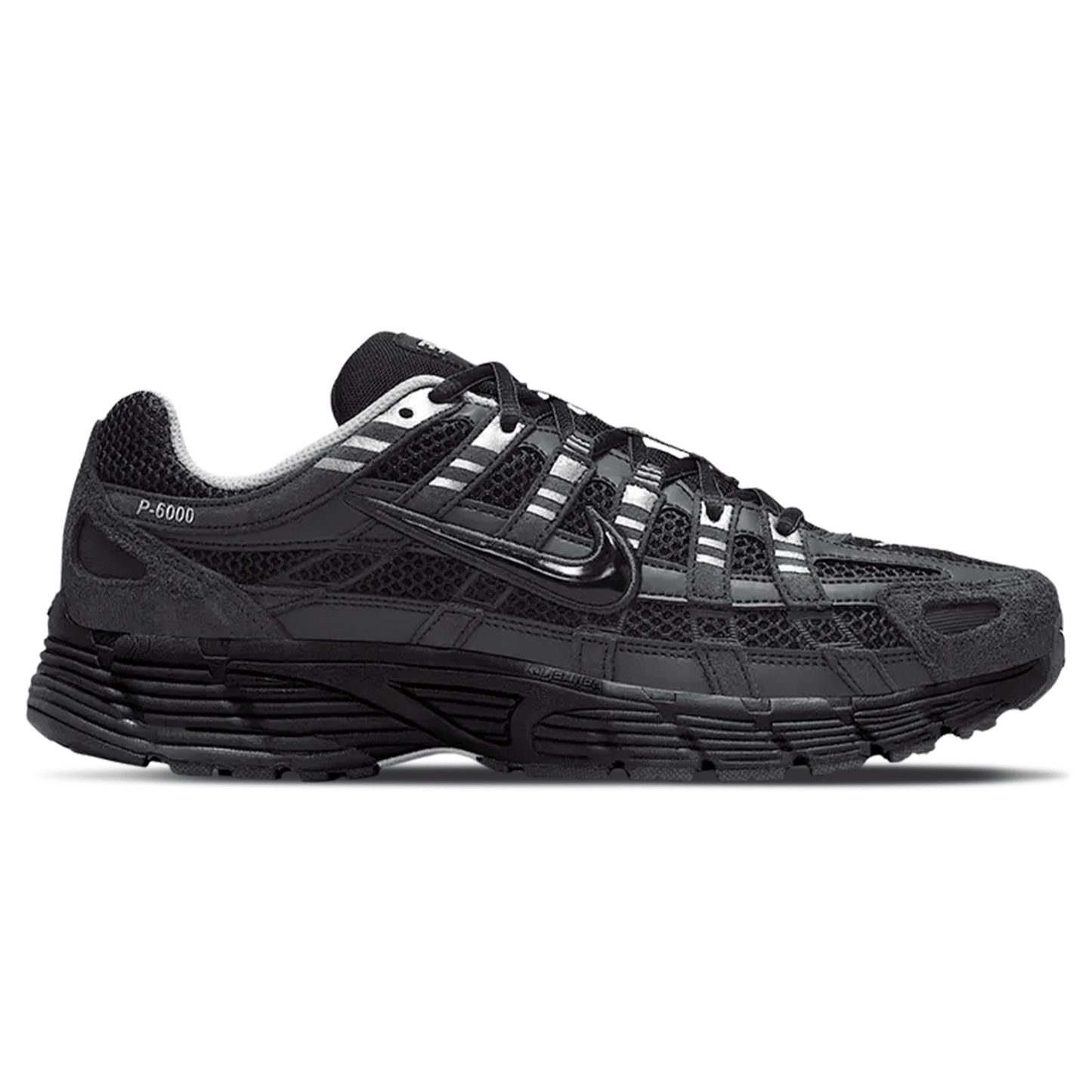 Nike P-6000 'Suede Anthracite Metallic Silver' - Bascora