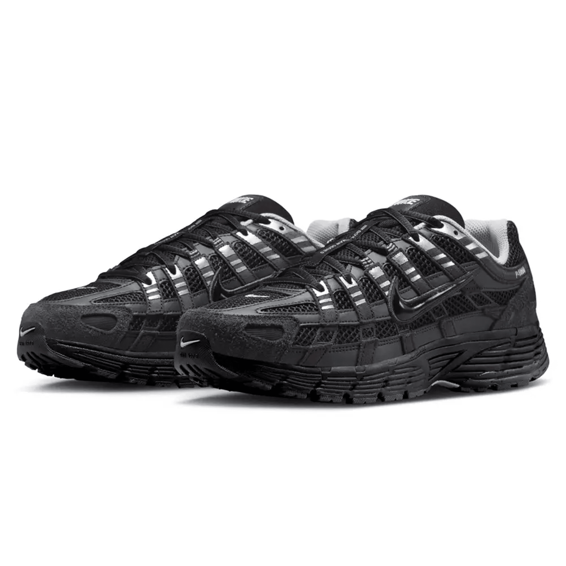 Nike P-6000 'Suede Anthracite Metallic Silver' - Bascora