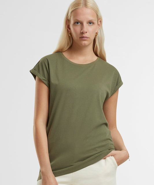 Organic Extended Shoulder T-shirt - Womens