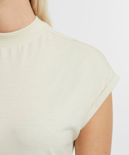 Organic Extended Shoulder T-shirt Dress — Womens