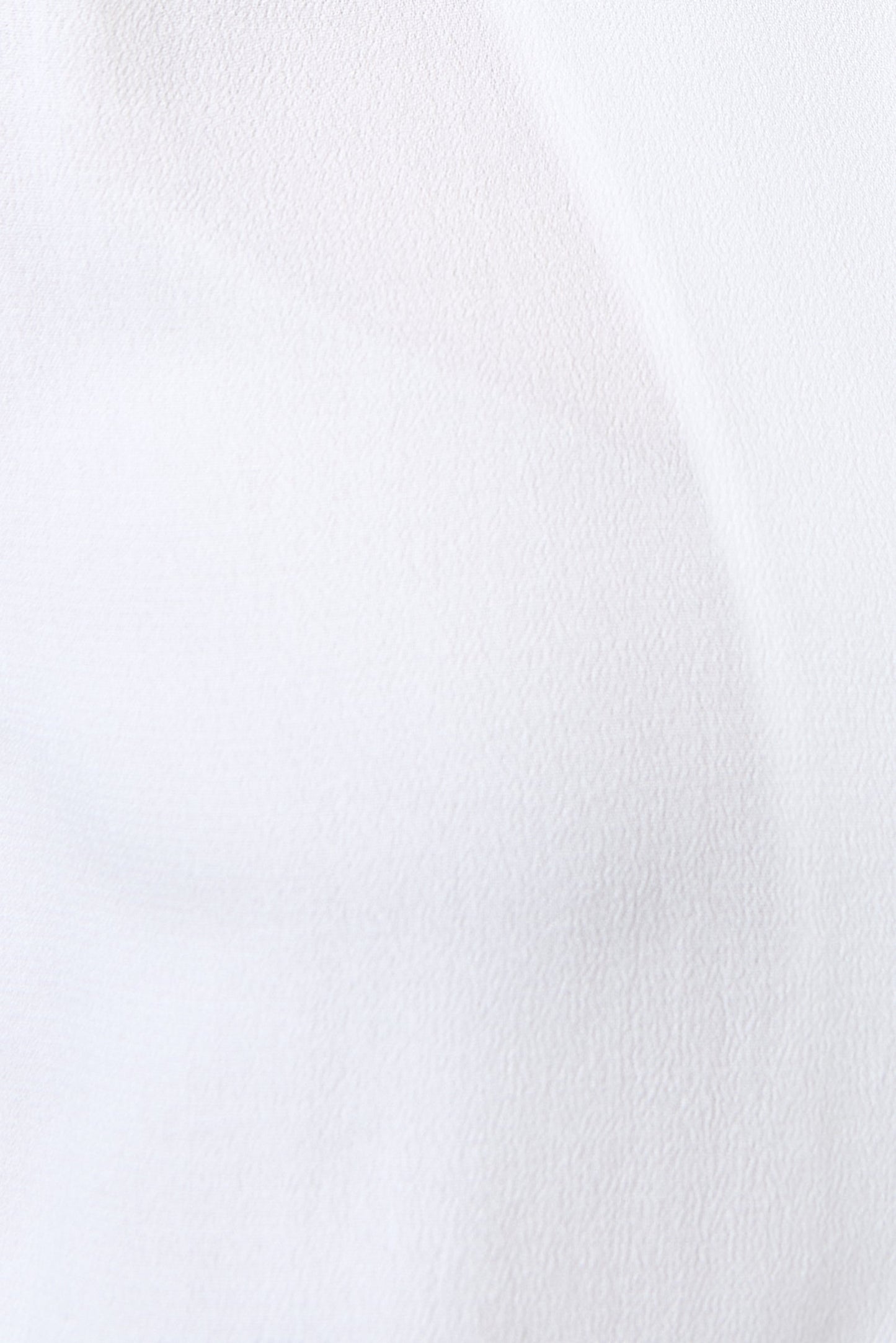 Octavia Moss Crepe Overlap Collar Shirt - Off White - Bascora