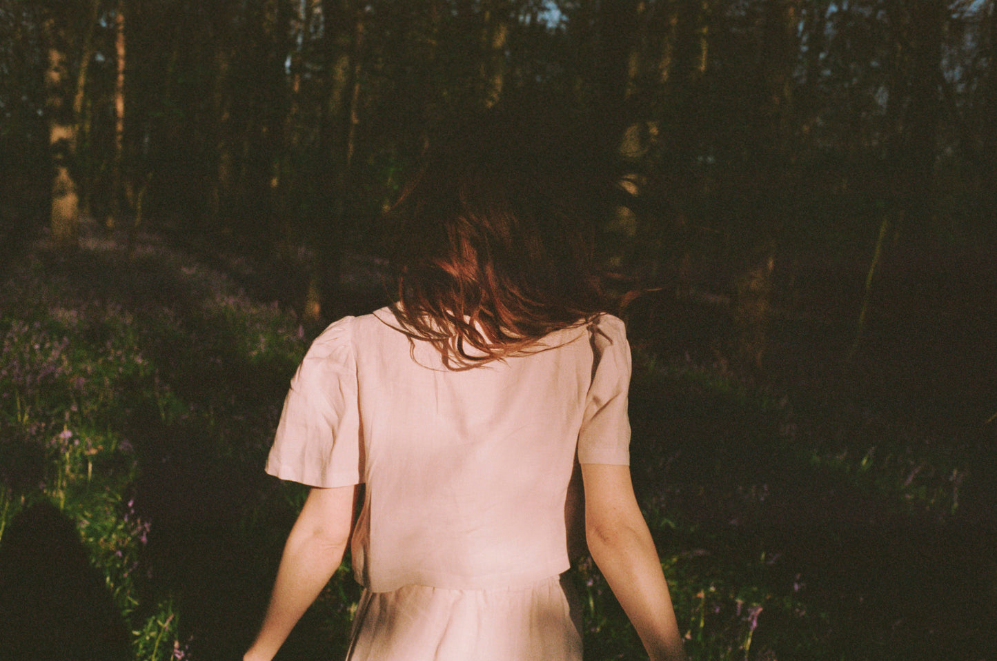 Má + Lin Frances Cropped Linen Blouse in Primrose