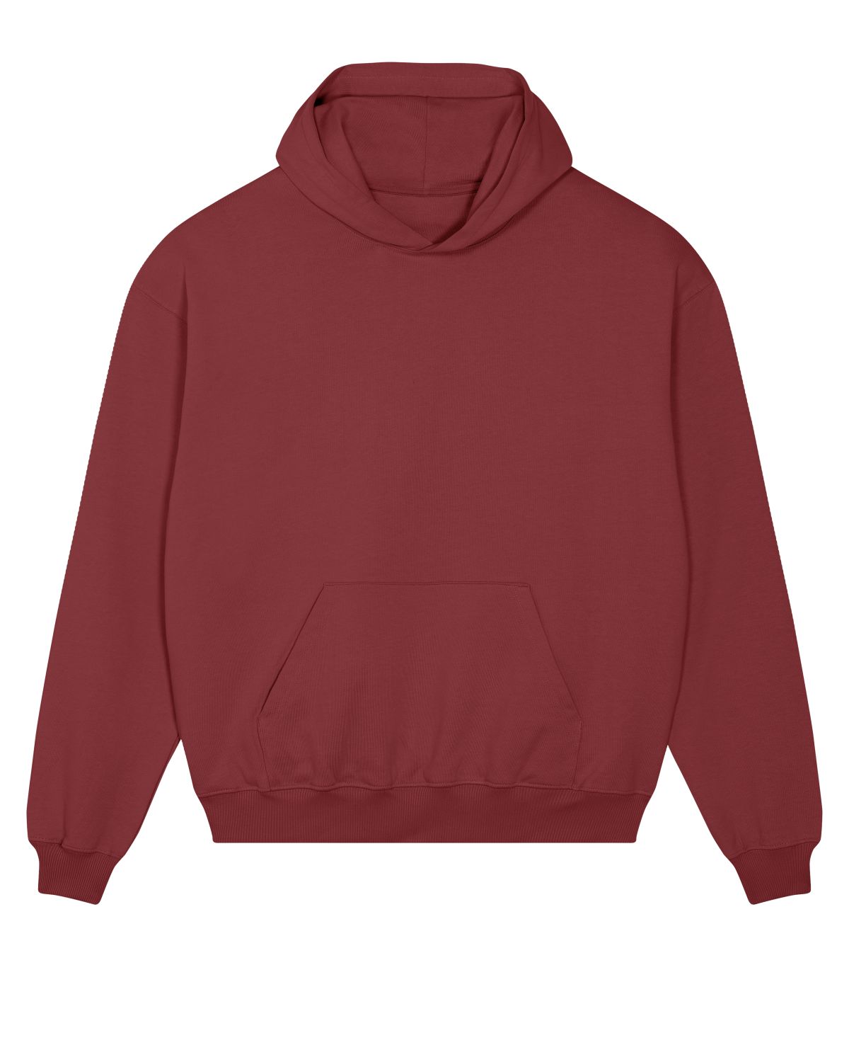 Organic Boxy Heavy Hooded Sweatshirt – Unisex - Bascora