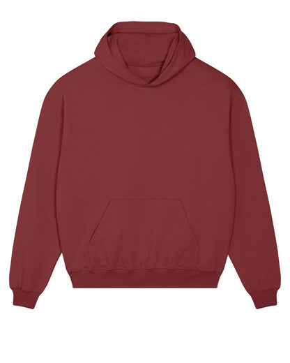 Organic Boxy Heavy Hooded Sweatshirt – Unisex - Bascora