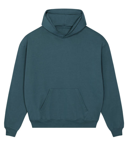 Organic Boxy Heavy Hooded Sweatshirt  Bascora
