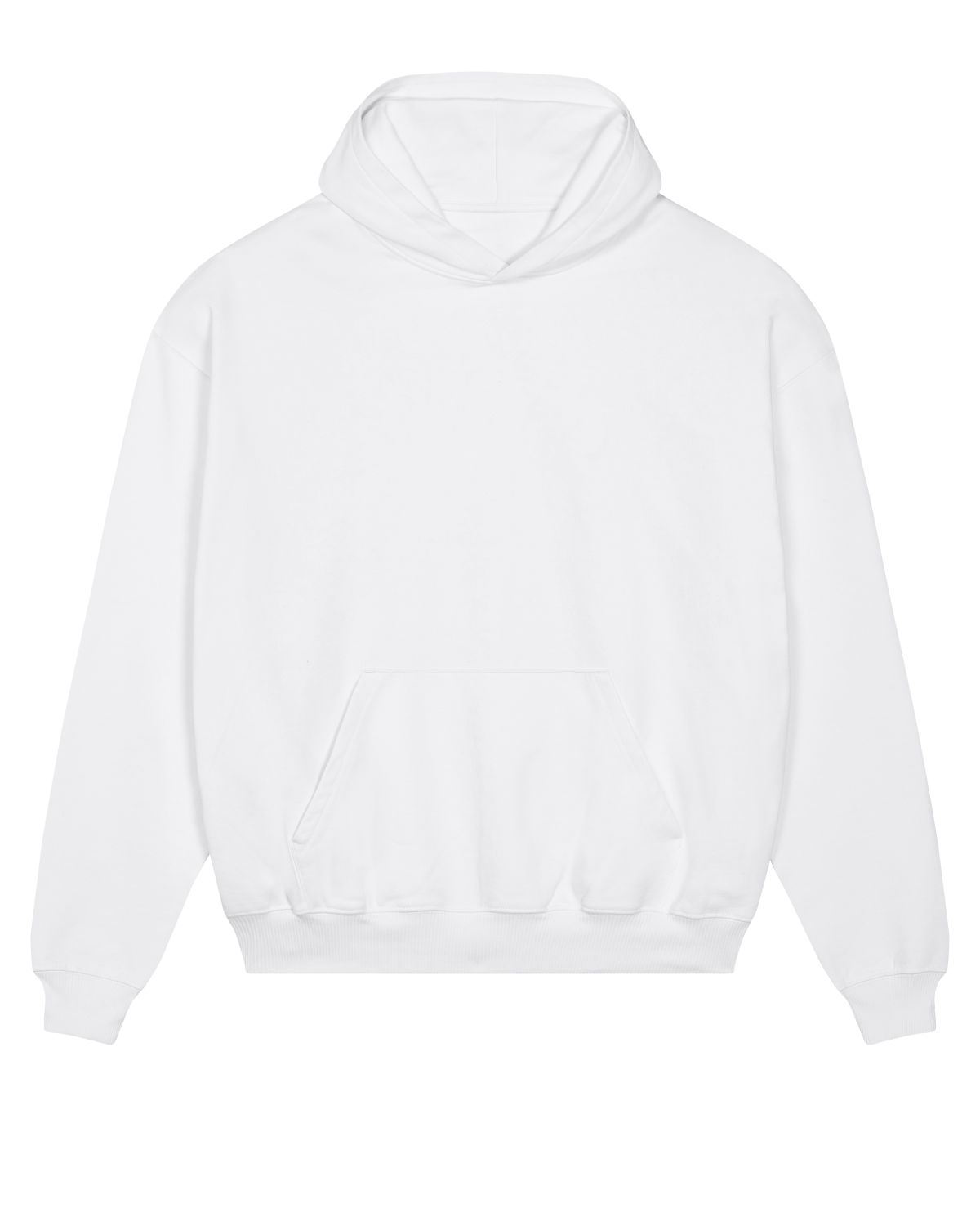 Organic Boxy Heavy Hooded Sweatshirt  Bascora