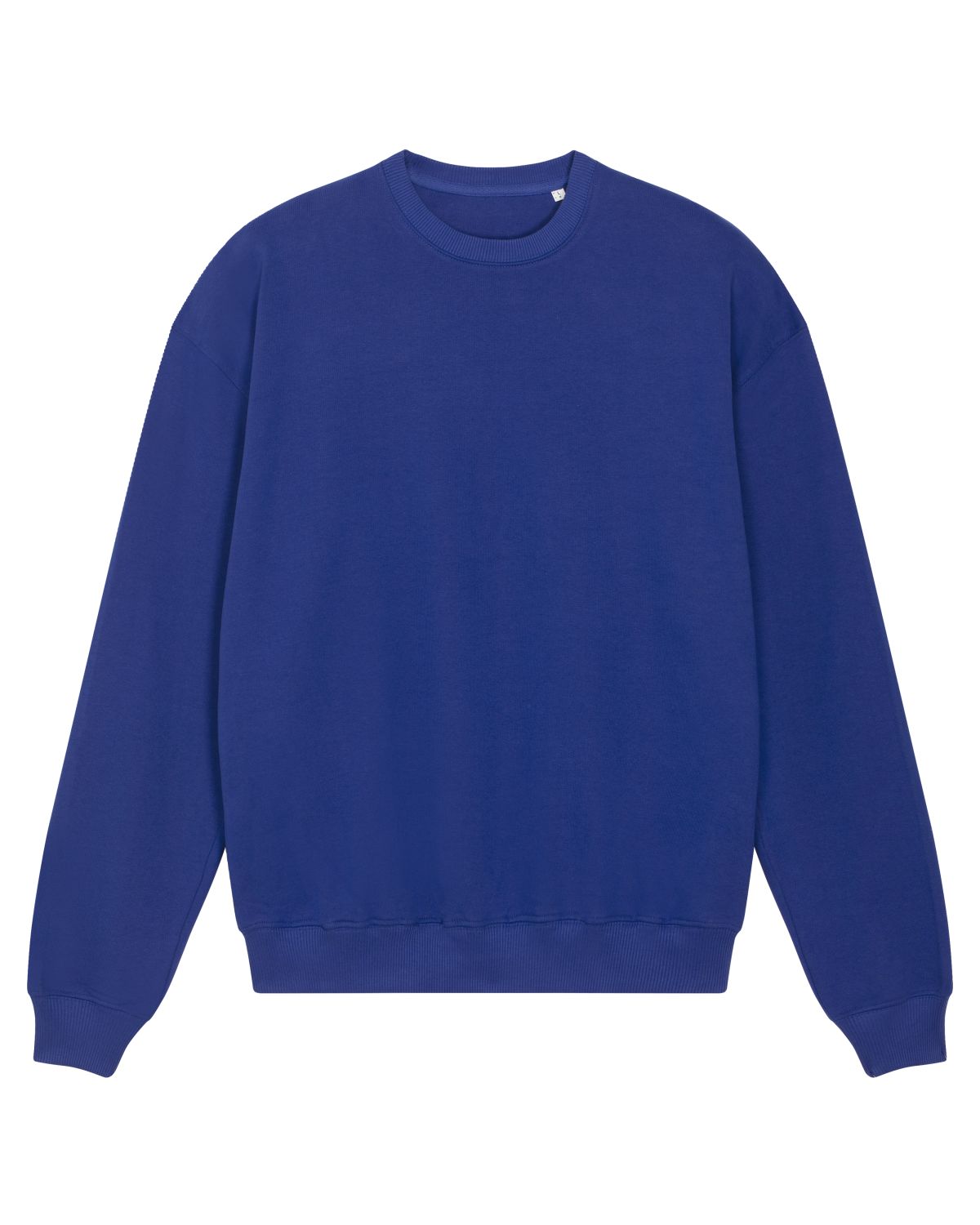 blue Organic Boxy Heavy Sweatshirt | Bascora