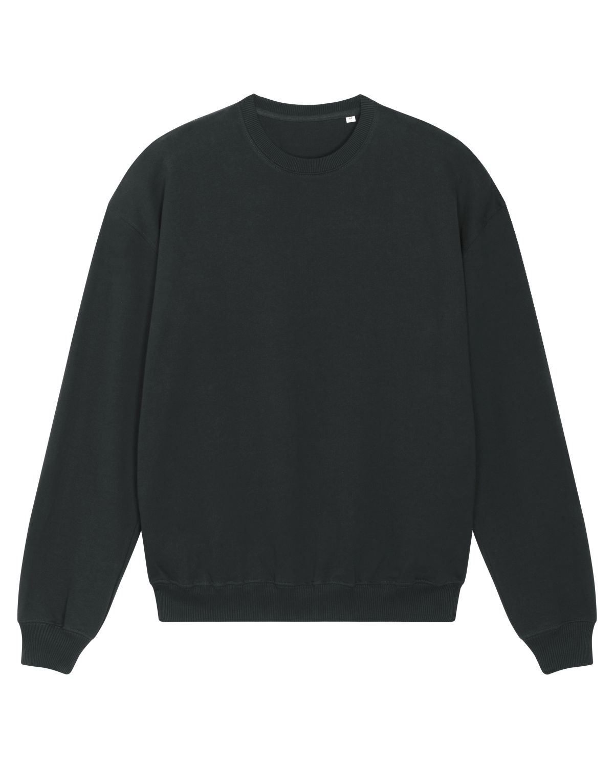 navy Organic Boxy Heavy Sweatshirt | Bascora