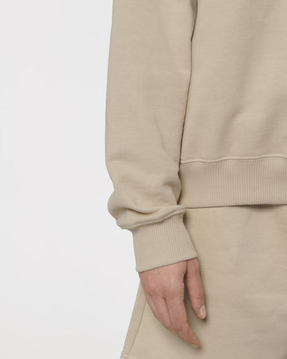 Organic Boxy Quarter Zip Sweatshirt | Bascora