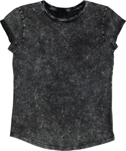 Organic Cotton Rolled Sleeve T-shirt | Bascora