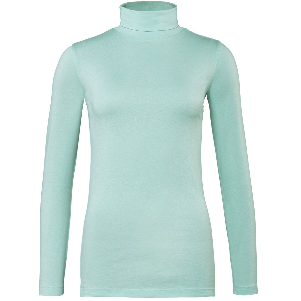 Organic Cotton Turtleneck T-Shirt – Women's - Bascora