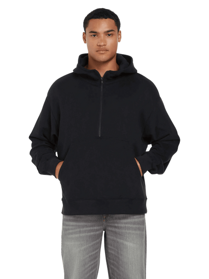 Organic Half Zip Hoodie - Unisex - Bascora