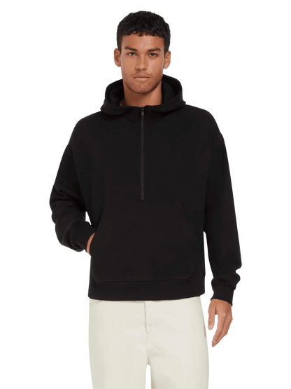 Organic Half Zip Hoodie - Unisex - Bascora