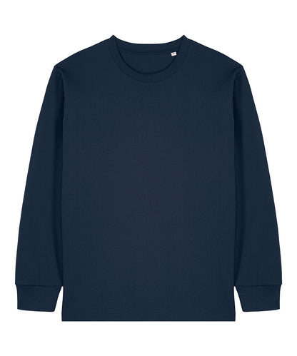 Organic Heavyweight Relaxed Long Sleeve T-shirt: Unisex - Bascora
