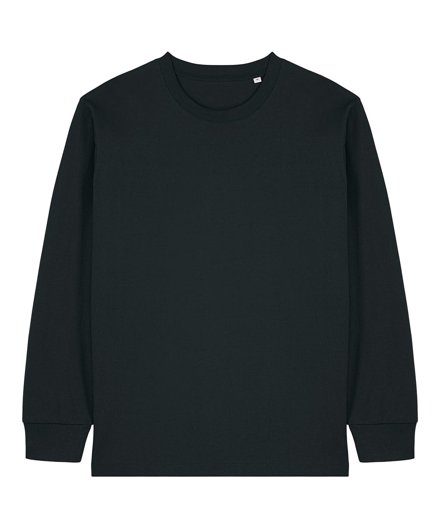 Organic Heavyweight Relaxed Long Sleeve T-shirt: Unisex - Bascora