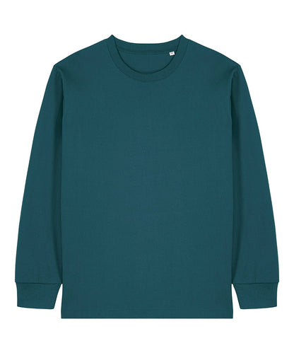 Organic Heavyweight Relaxed Long Sleeve T-shirt: Unisex - Bascora