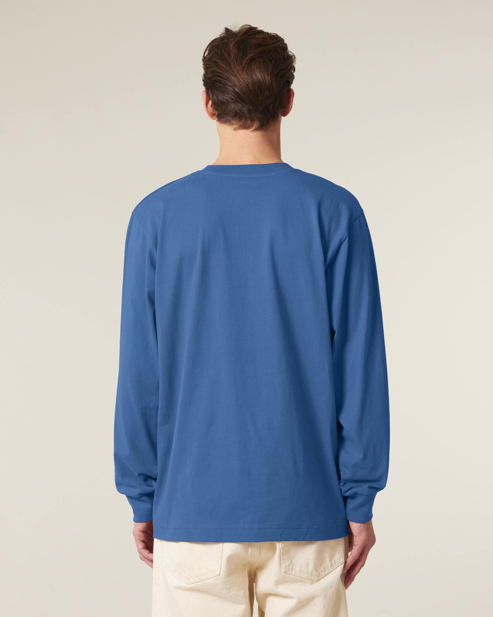 Organic Heavyweight Relaxed Long Sleeve T-shirt: Unisex - Bascora