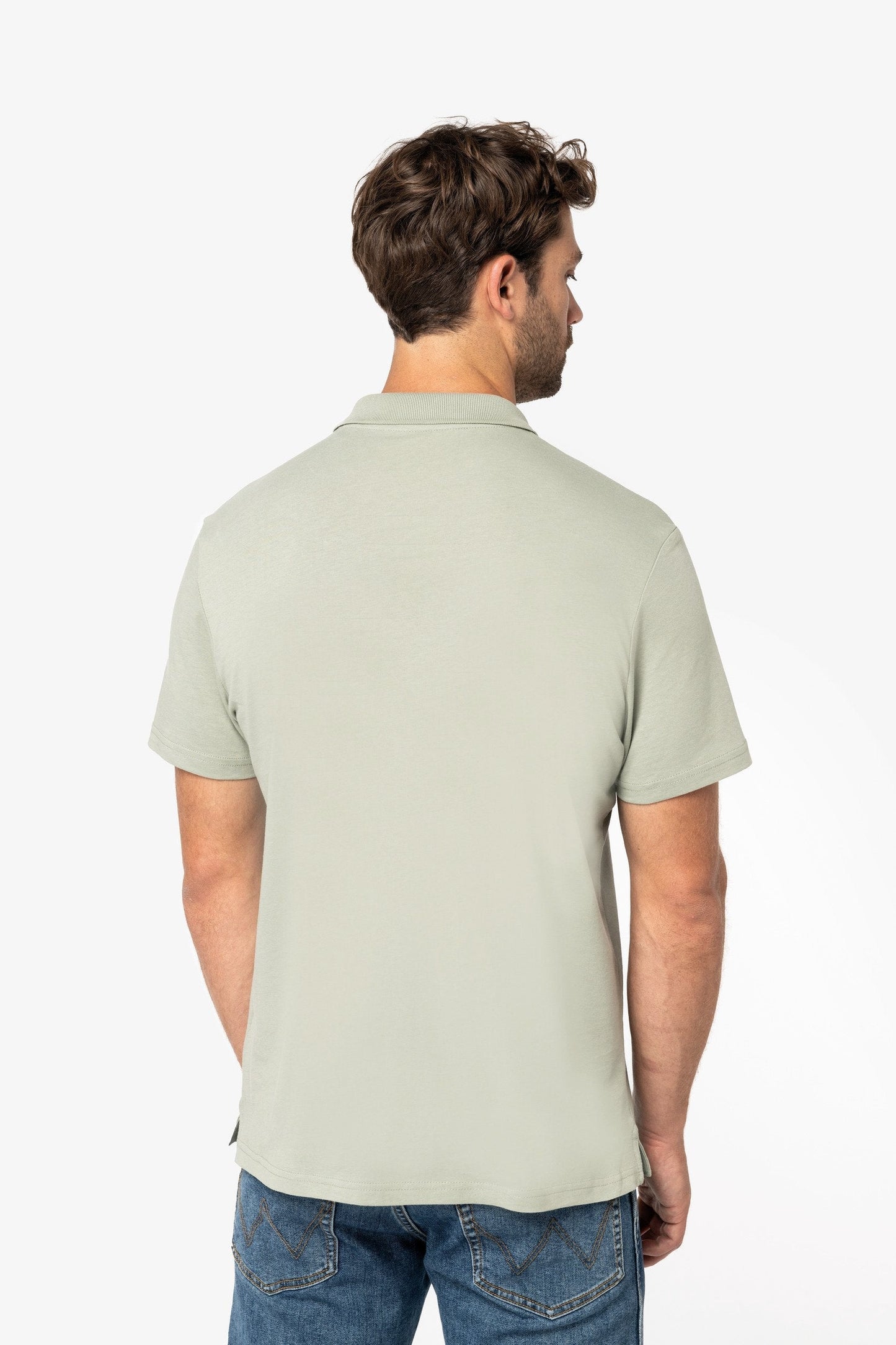 Organic Jersey Polo Shirt – Men's Sustainable Polo | Bascora
