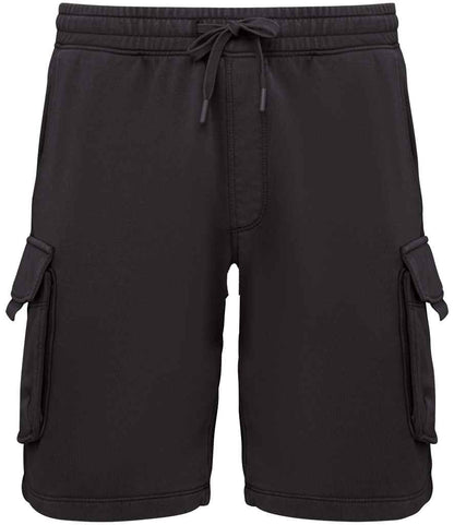 Organic Washed Effect Cargo Shorts - Bascora