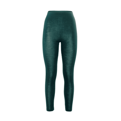 Organic Wool & Silk Leggings — Womens - Bascora