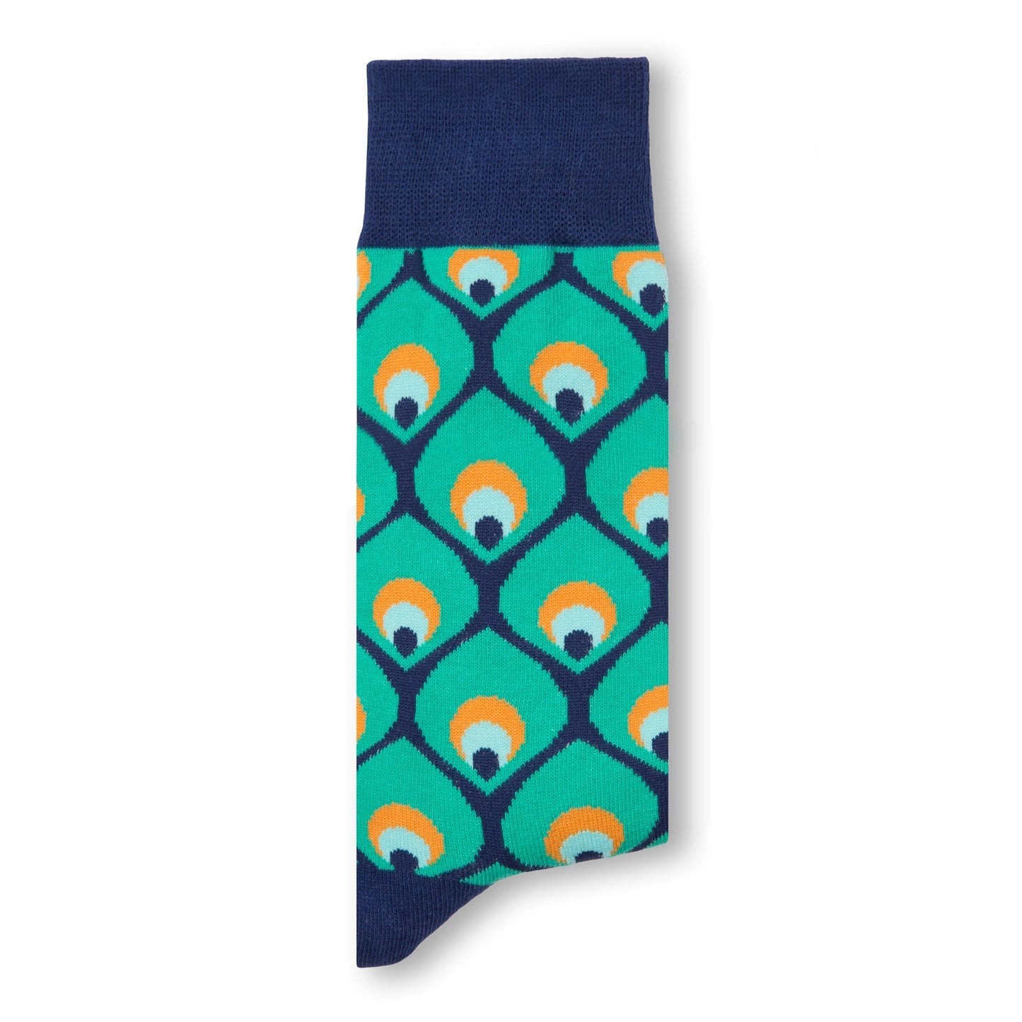 Organics Collection - Peacock Socks - Bascora