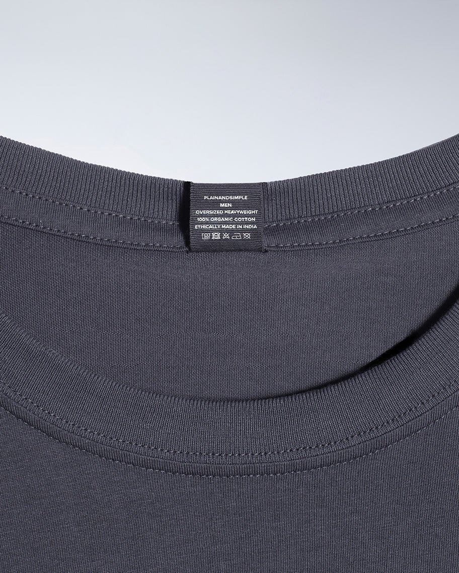 Oversized Heavyweight Organic T-Shirt - Bascora
