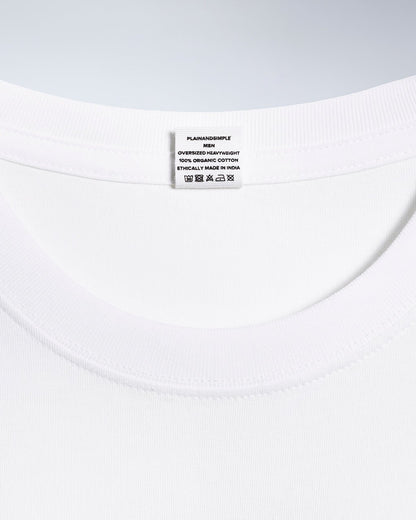 Oversized Heavyweight Organic T-Shirt - Bascora