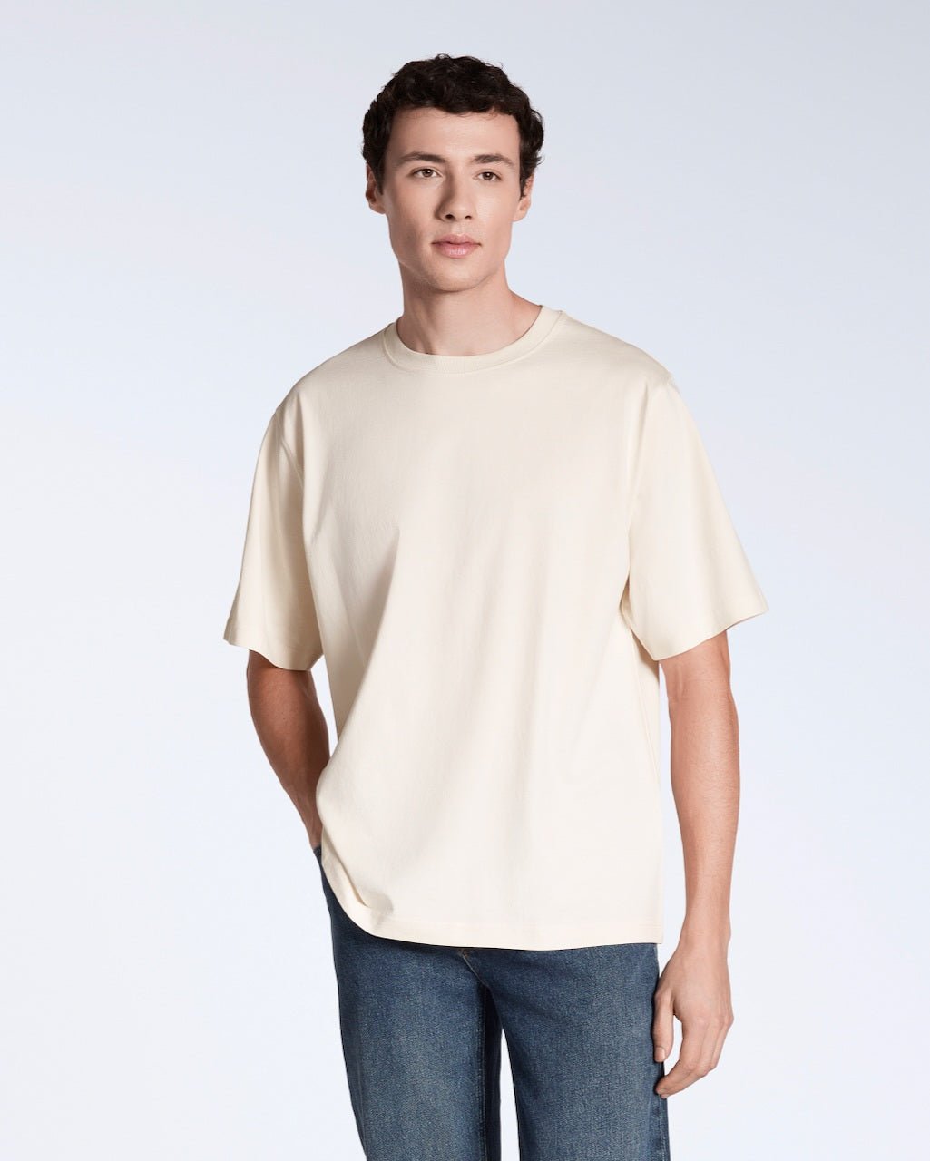 Oversized Heavyweight Organic T-Shirt - Bascora