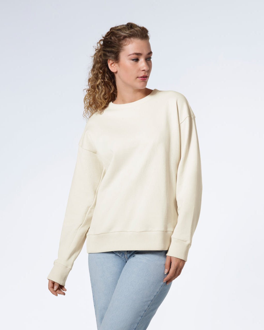 Oversized Organic Sweatshirt - Bascora