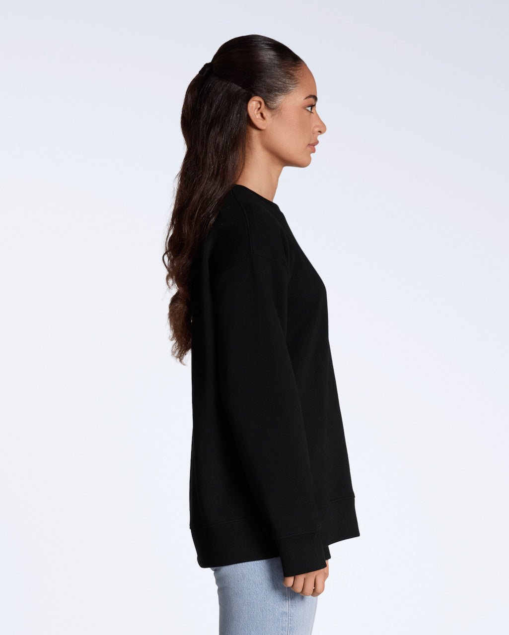 Oversized Organic Sweatshirt - Bascora