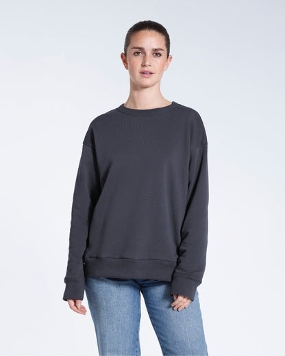 Oversized Organic Sweatshirt - Bascora