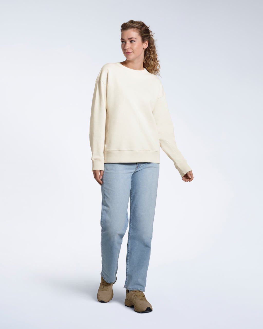 Oversized Organic Sweatshirt - Bascora