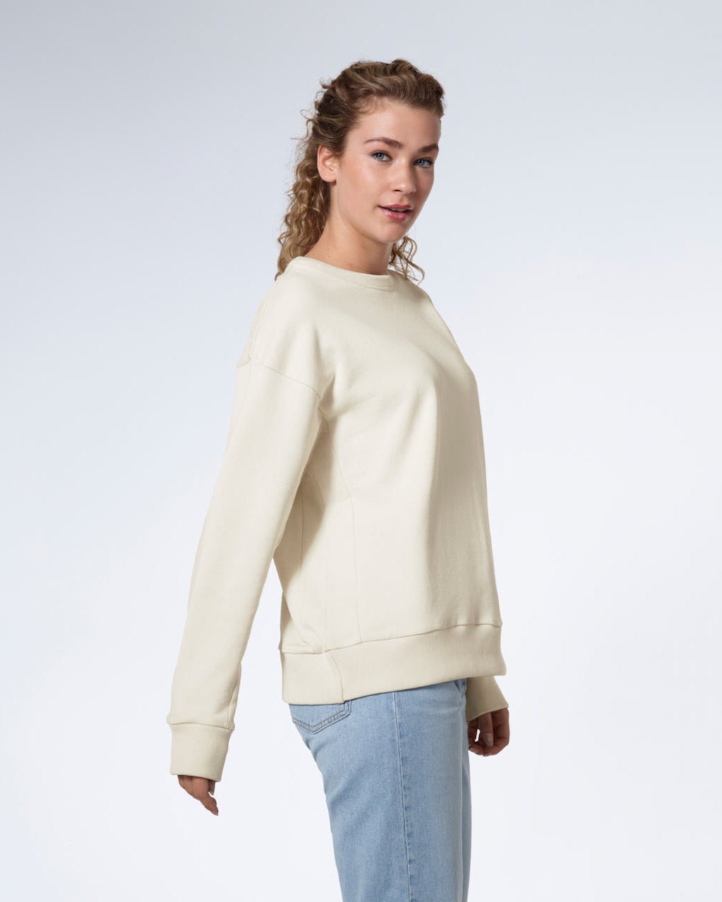 Oversized Organic Sweatshirt - Bascora