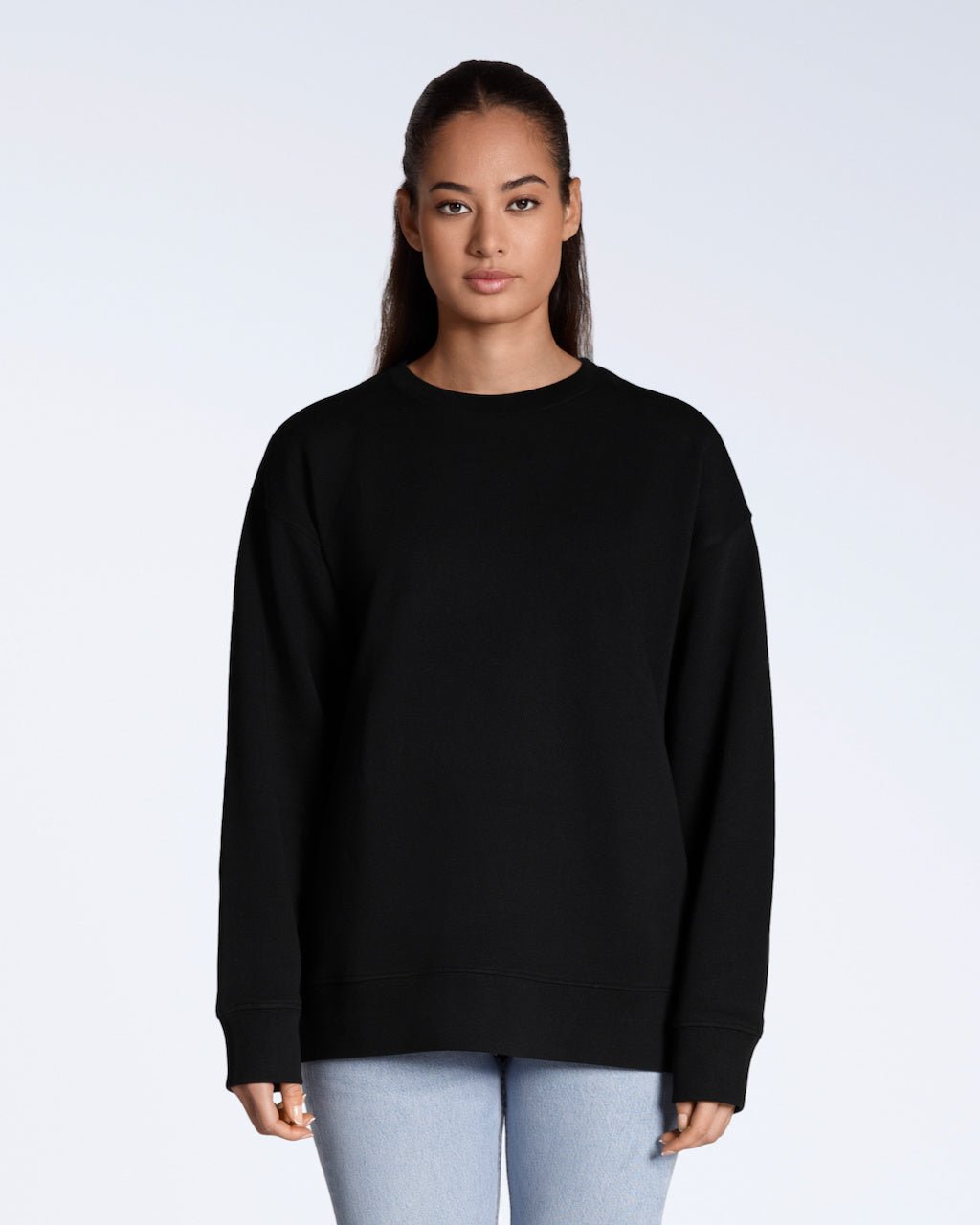 Oversized Organic Sweatshirt - Bascora