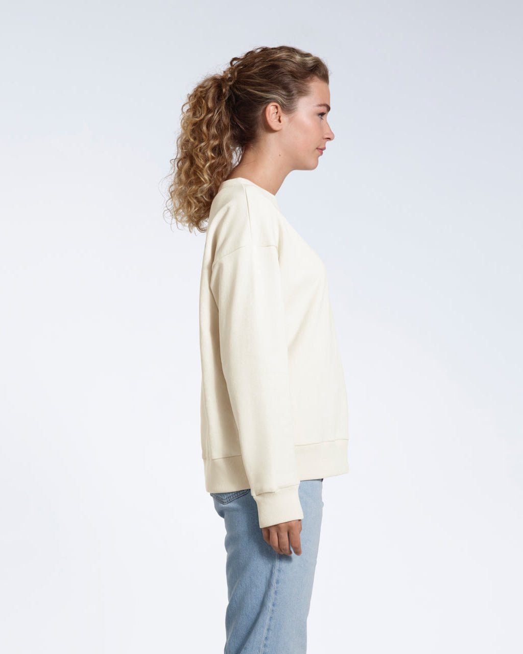 Oversized Organic Sweatshirt - Bascora
