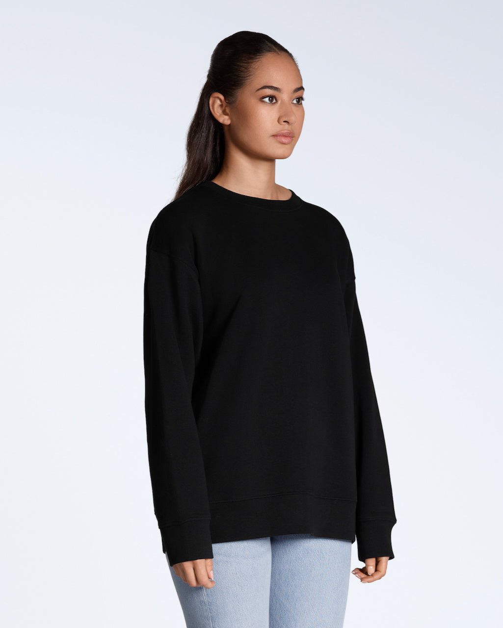 Oversized Organic Sweatshirt - Bascora